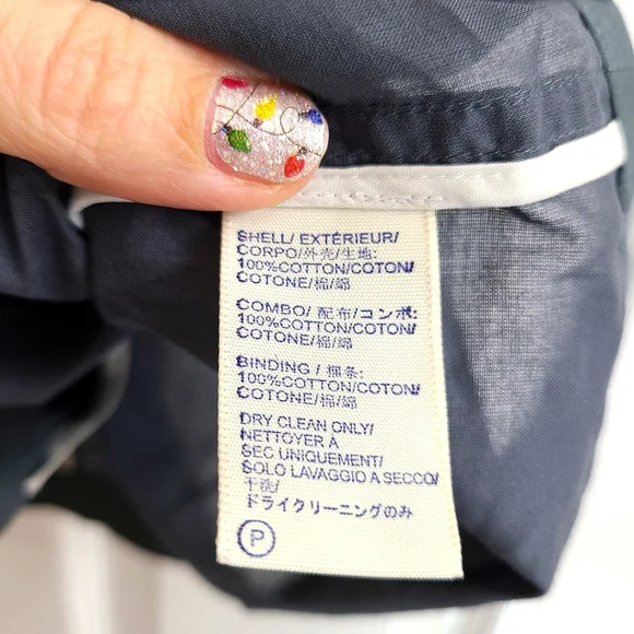 Rebecca Minkoff Gray Hidden Button/ Zip up Top | L - Picture 5 of 9